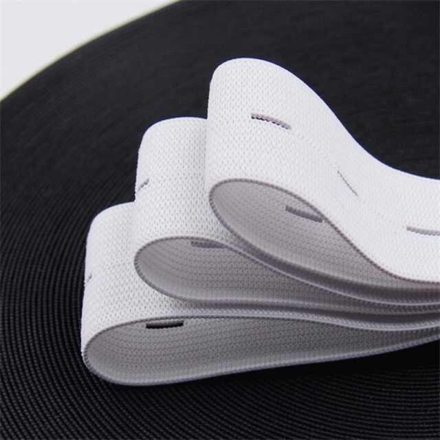 PENGUIN Karet Elastis Lubang Atau Bolong Untuk Celana atau Karet Kancing Untuk Baju Ukuran 2cm