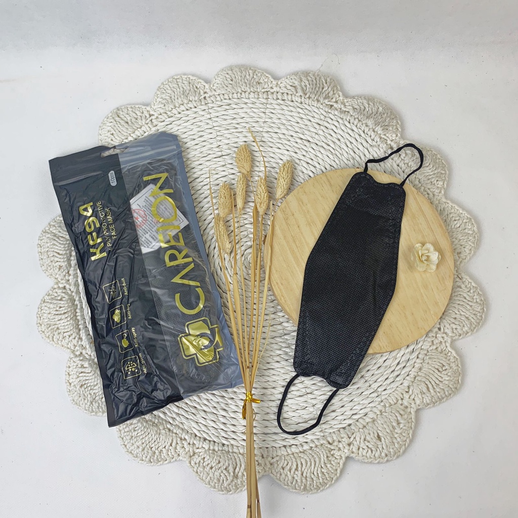 Masker KF 94 Warna Mouson Earloop Asli Emboss Cantol Kuping Pack 10 pcs Murah