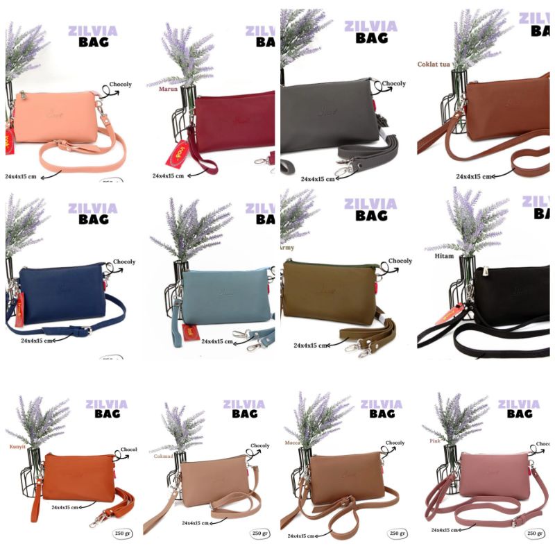 ZILVIA BAG BY INOE/ZILVIA BAG INOE/ZILVIA INOE/TAS ZILVIA INOE