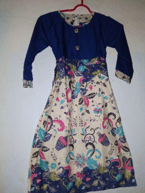 Sarimbit Batik Aziza Gentong Batik Couple Family Gamis Batik Anak Seragam Keluarga Batik