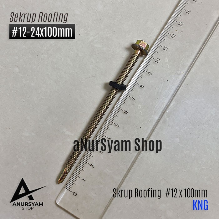 Sekrup Roofing / Skrup Roofing 12 x 100 mm / Baut Roofing 12 x 100