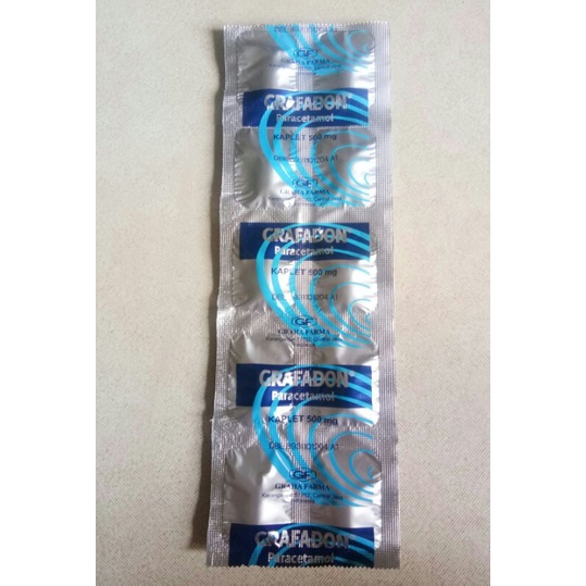 GRAFADON per strip. (obat penurun demam)