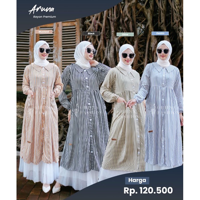 Aruna MIDI dres by ghina fashion