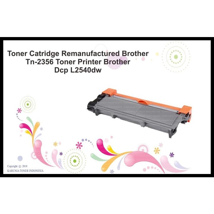 Toner Catridge Remanufactured Brother Tn-2356 Brother Dcp L2540Dw
