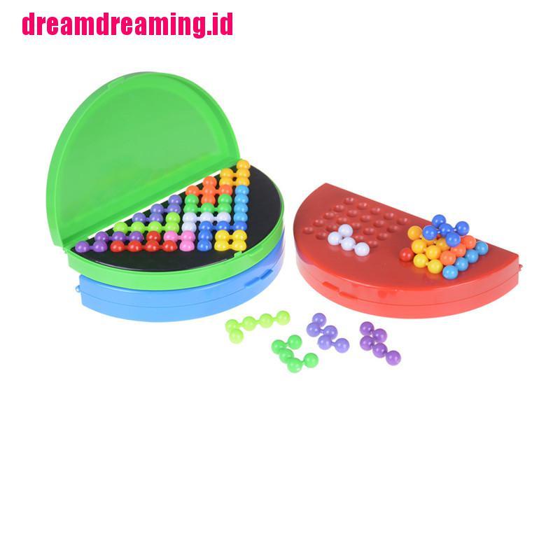 Dreamdreaming.id Mainan Edukasi Puzzle Piramida Manik-Manik Klasik Untuk Asah Otak Anak