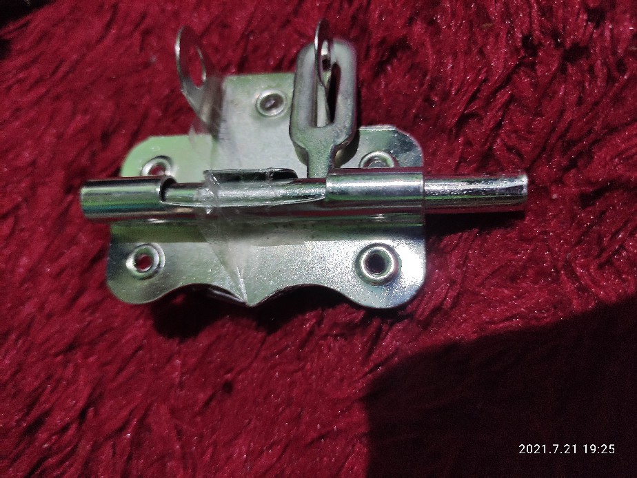 Grendel Overpal 2- 3/4 In Gembok Slot Pengaman Pintu Jendela Gudang 2 Inch 3 Per 4 Gerendel Selot