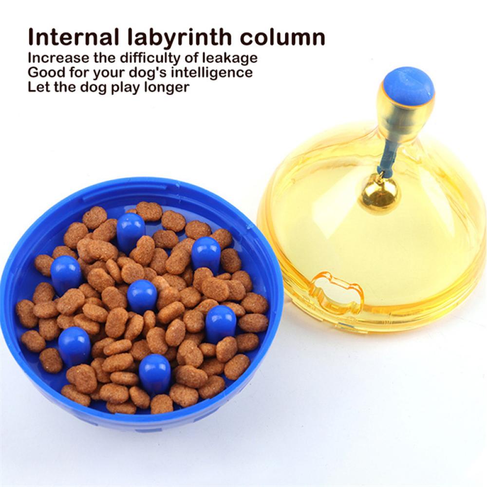 Timekey Dispenser Makanan Anjingkucing Peliharaan Bentuk Bola Interaktif L1P9