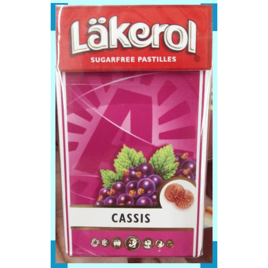 

Lakerol | blackcurrant (cassic) | 27 gram | product of Italy |