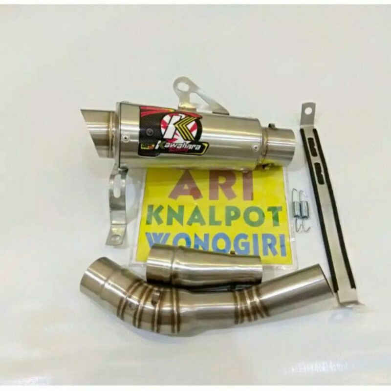 knalpot racing Kawahara Silincer only dan slip on ninja 4 tak R25 CBR 250R