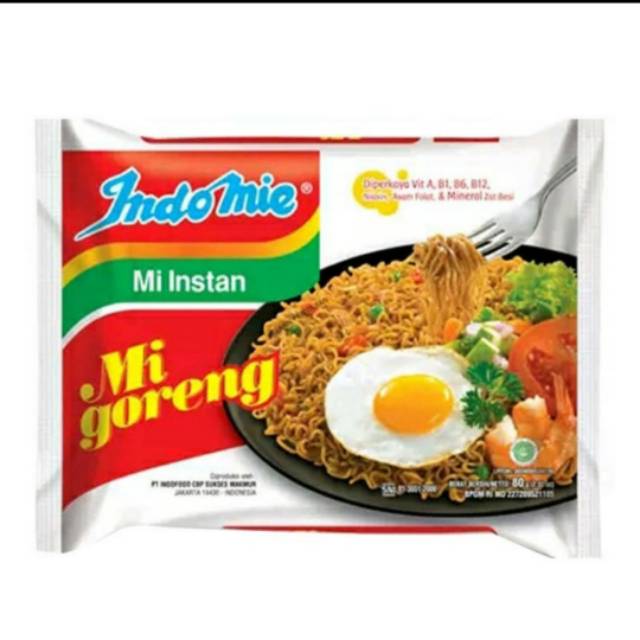 

Indomie Mi Goreng 80 Gram
