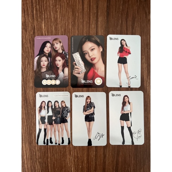 BLACKPINK x OLENS PHOTOCARD