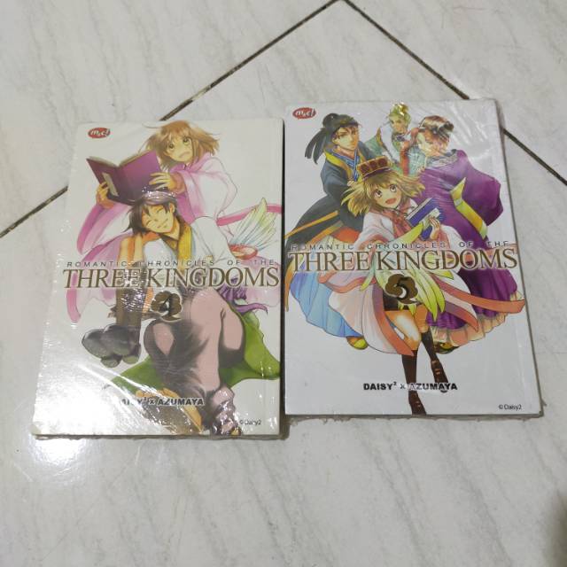 Cabutan komik three kingdoms (segel)