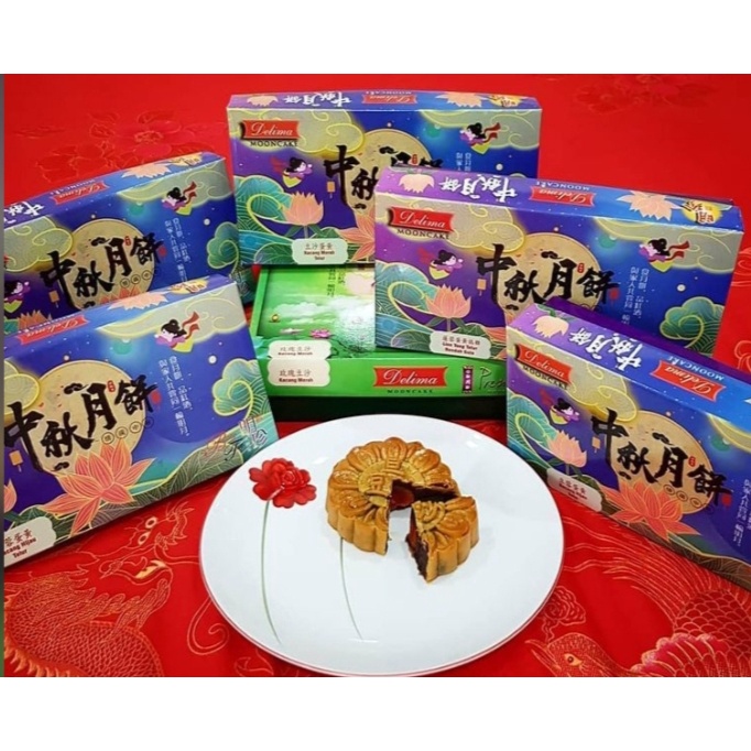 Jual Kue Bulan Medan Delima Mooncake Moon Cake Tong Tiong Ciu Pia