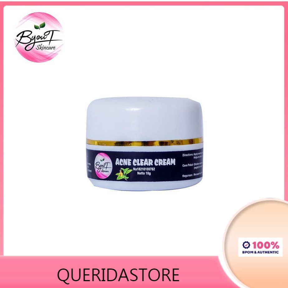 Acne Clear Cream Skincarebyouty / Byouty Skincare / Byout By Nisa