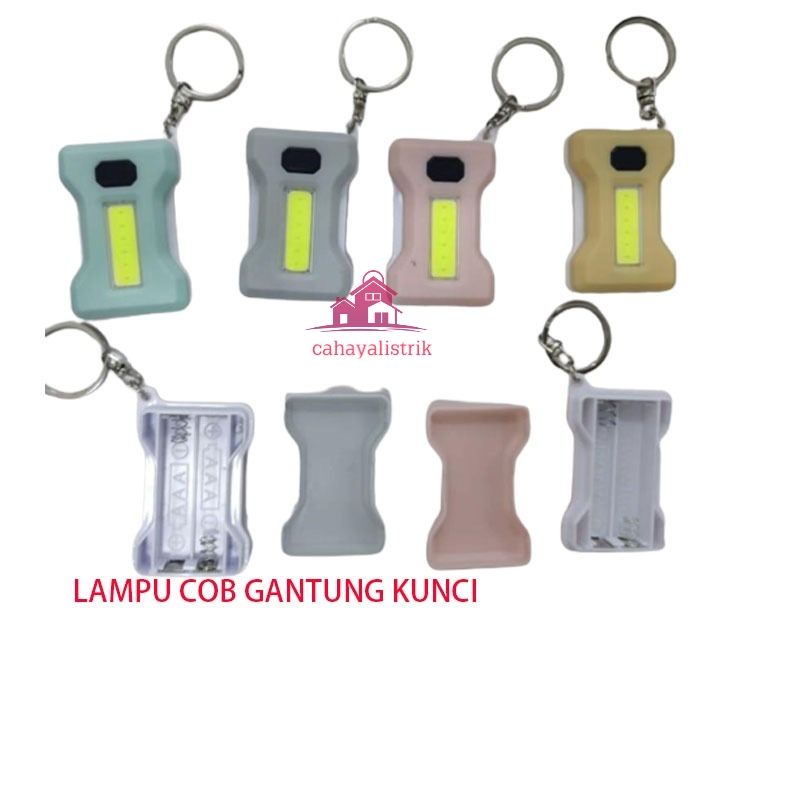 Lampu Camping Lampu Senter Model Gantungan Kunci gantungan kunci motor COB 450 Lumens