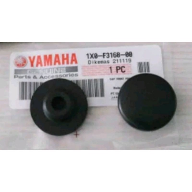Karet tutup as shock depan atas cap front fork ori rx king
