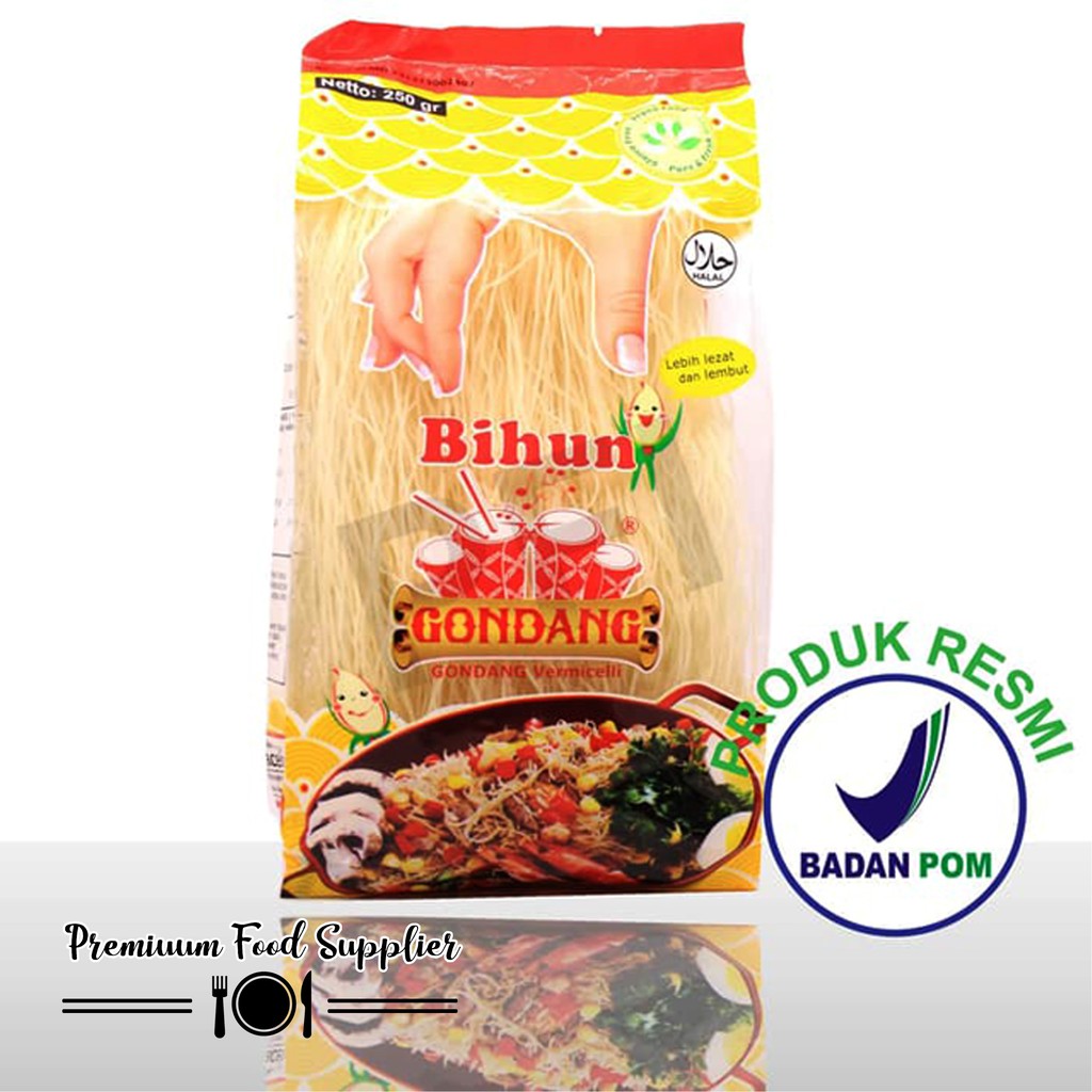 

Mie Bihun Gondang putih 250 Gr