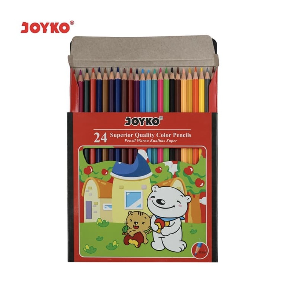 

Color Pencil / Pensil Warna Joyko CP-24PB / 24 Warna