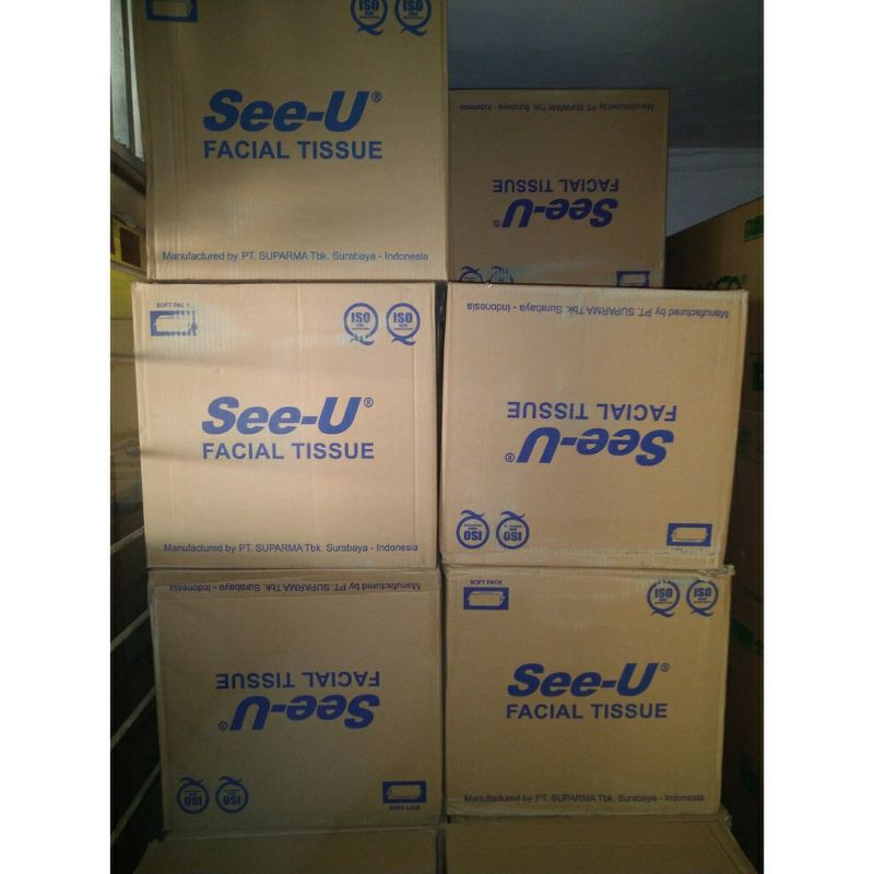 Grosir Tissue See U 250 sheets 1 karton isi 40pcs khusus grab kota bandung
