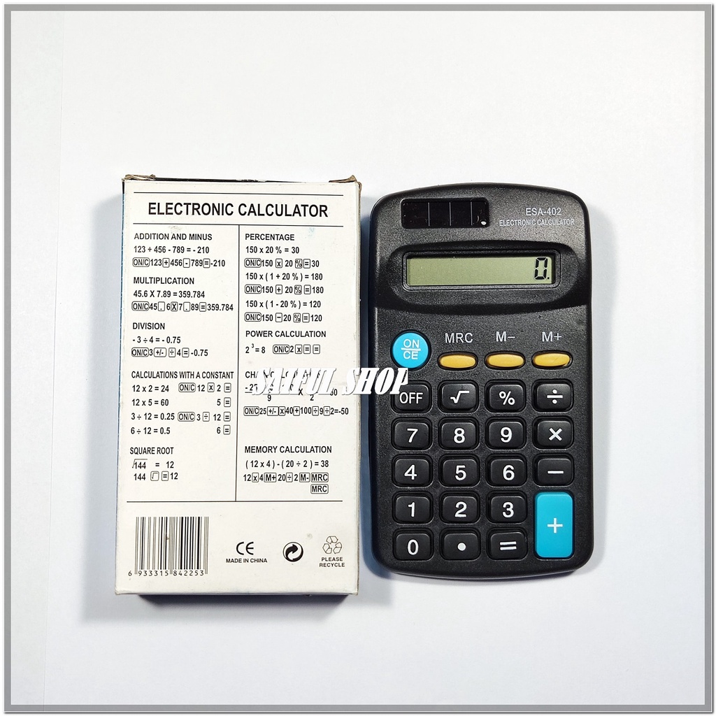 

KALKULATOR 8DIGIT POCKET 0402 BAGUS