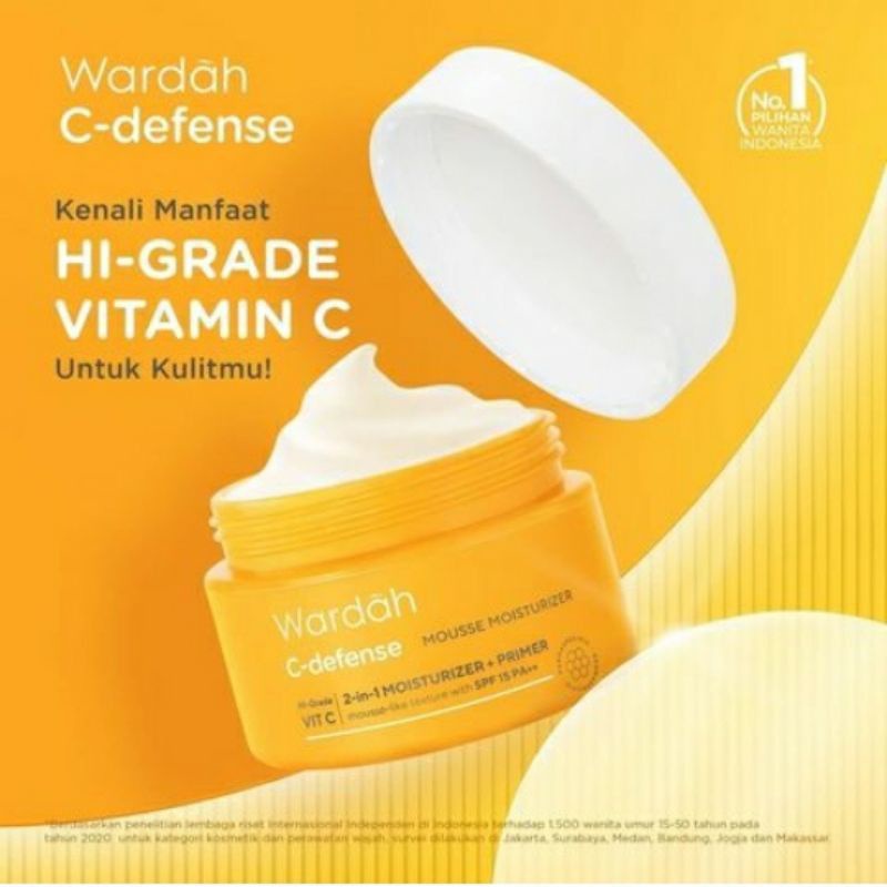 WARDAH C DEFENSE MOUSSE MOISTURIZER