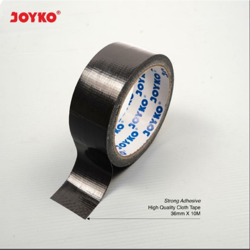 

CLOTH TAPE / LAKBAN KAIN HITAM JOYKO 36 x 10METER