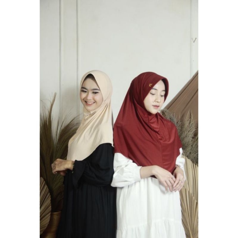 HIJAB INSTAN BERGO HAMIDAH JERSEY BY DESMONDA |Fashion