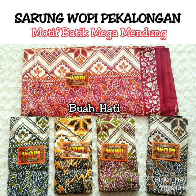 SARUNG GOYOR BATIK WOPI ASLI PEKALONGAN