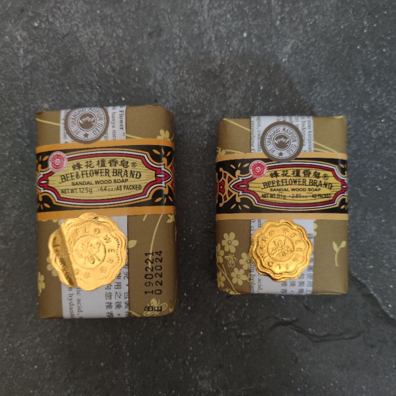 Sabun Mandi Batang Bee & Flower Sandalwood Soap Sabun Madu Tawon