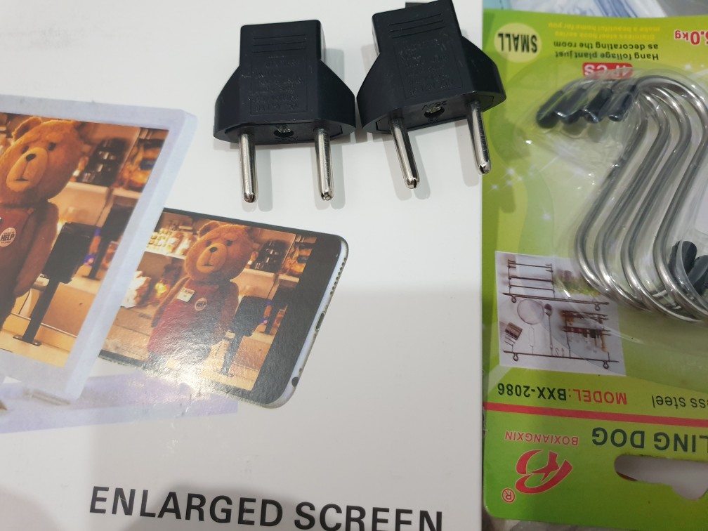 S Type Sling Dog / Stainless Hook / Gantungan Stainless Serba Guna S (1 Set = 4 Pcs) - Genvana