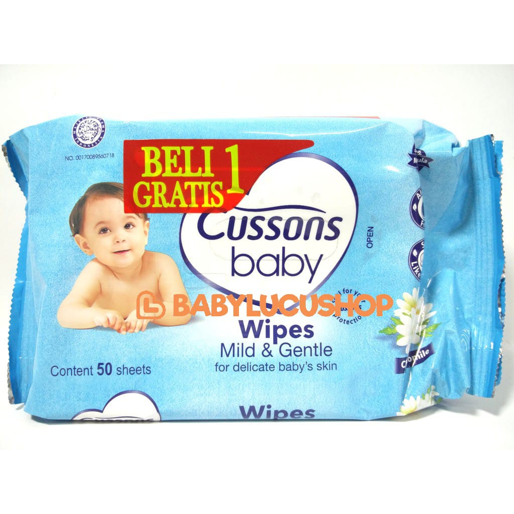 Tisu Basah Cussons 45s Beli 1 Gratis 1 Dan Wipes Pigeon Tissue Basah Tissu