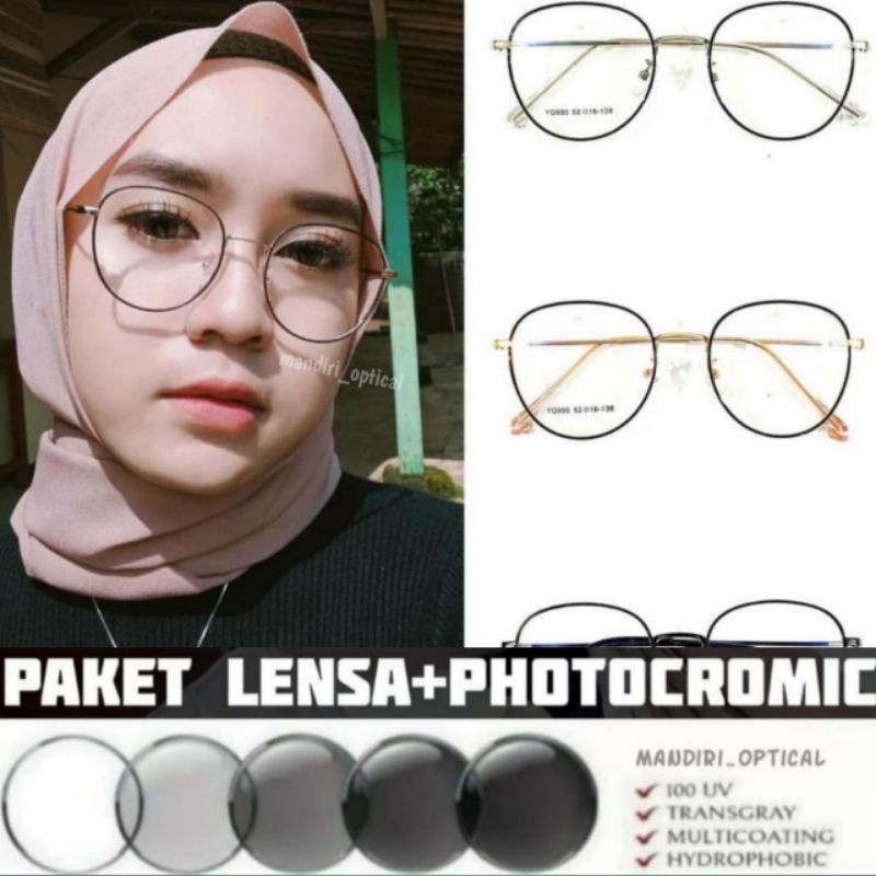 Frame kacamata (paket frame+lensa) | kacamata photocromic | kacamata minus | kacamata anti radiasi | kacamata wanita | kacamata pria | kacamata korea | kacamata fashion | kacamata murah | kacamata kekinian | frame 990