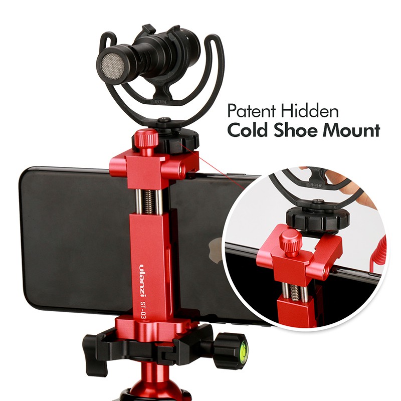 Ulanzi ST-03 Phone Holder - Folding Smartphone Tripod Mount