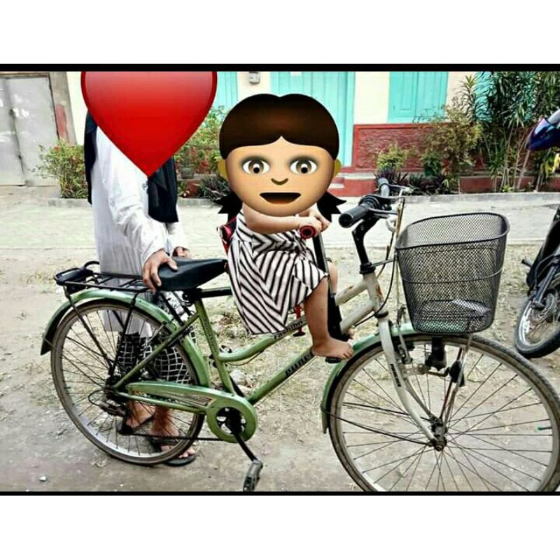 BONCENGAN DEPAN SEPEDA PHOENIX/SAYUR DAN SEPEDA LIPAT SELI