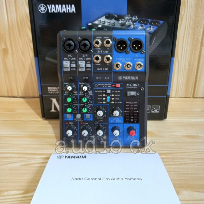 Yamaha Mixer Audio MG06X / MG 06 X Mixer Yamaha Original