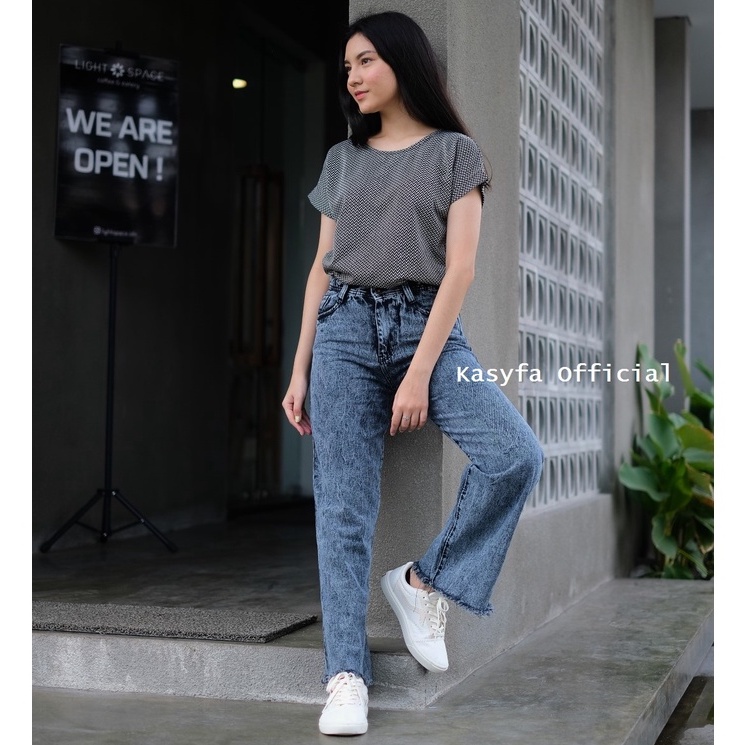 JANNET KULOT JEANS SNOW RAWIS PREMIUM (TEBAL)