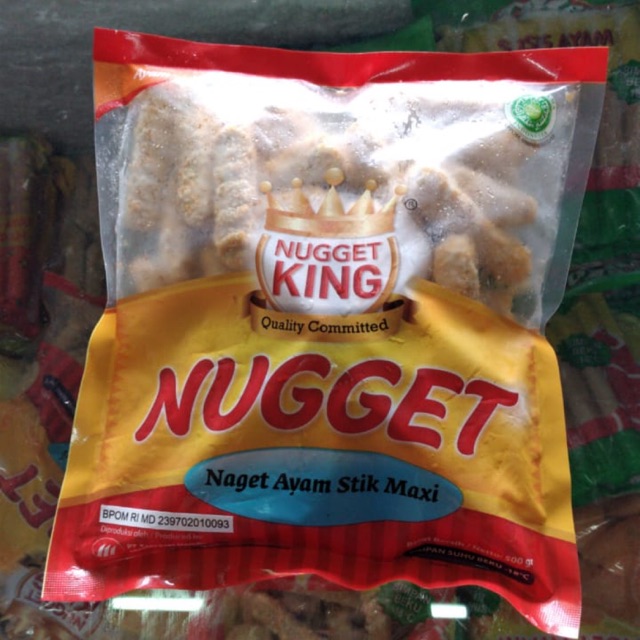 

Nugget king ayam stick maxi 500 gr