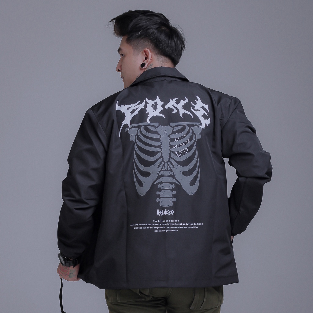 JAKET PARASUT COACH JUMBO TO THE BONE BY INDIGO