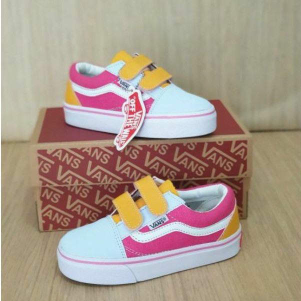 SEPATU VANS ANAK MOTIF WARNA SEPATU ANAK PEREMPUAN PREMIUM QUALITY