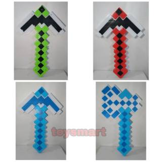 Mainan pedang minecraft pickaxe green Shopee Indonesia Mainan pedang minecraft pickaxe green Shopee Indonesia
