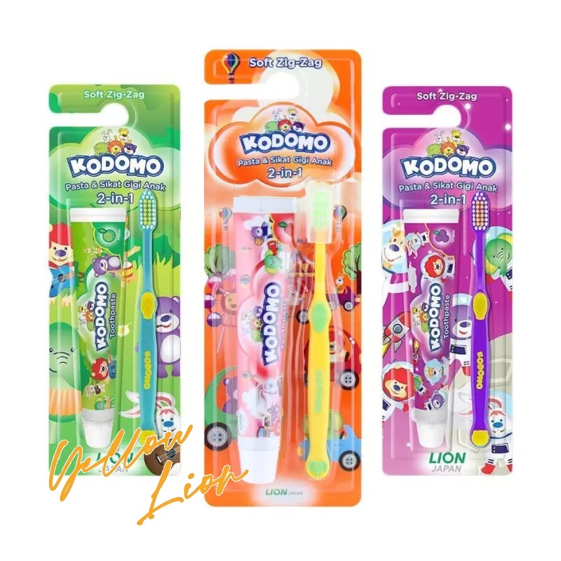 Kodomo Toothpaste &amp; Brush