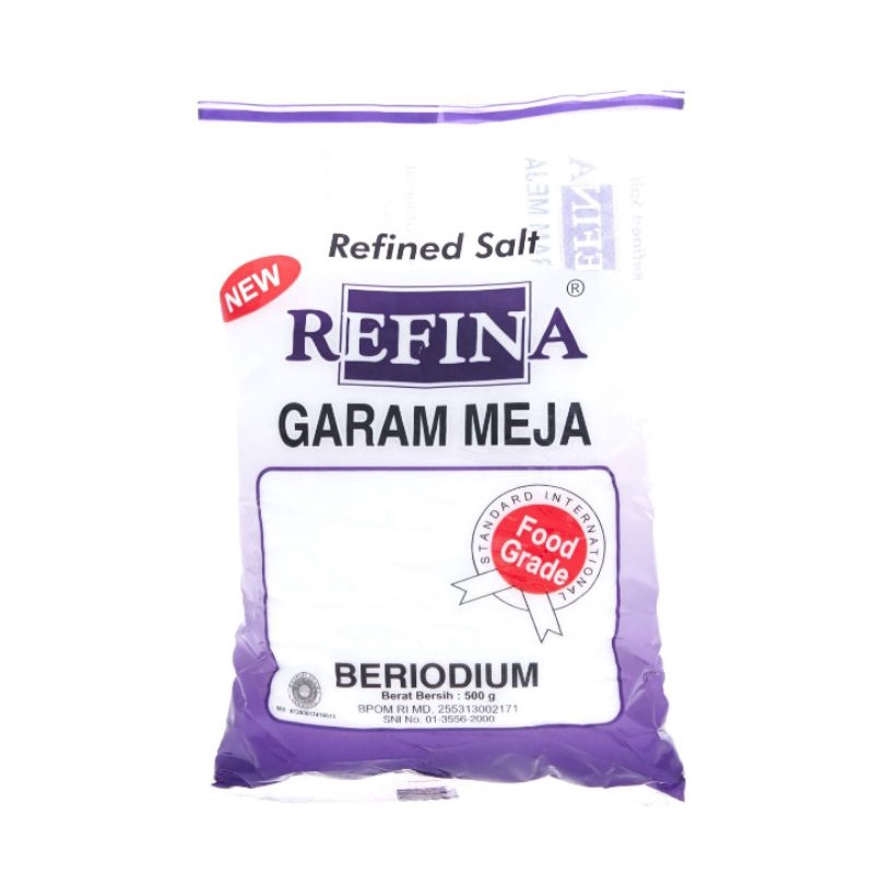 

Refina Garam Meja Beriodium 500 g