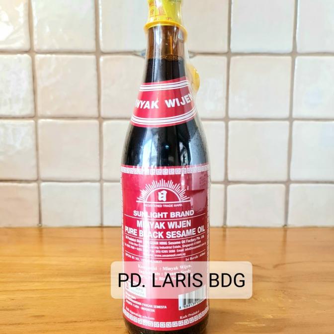 

BISA COD MINYAK WIJEN HITAM MURNI 640ML (SUNLIGHT BRAND PURE BLACK SESAME OIL) PROMO