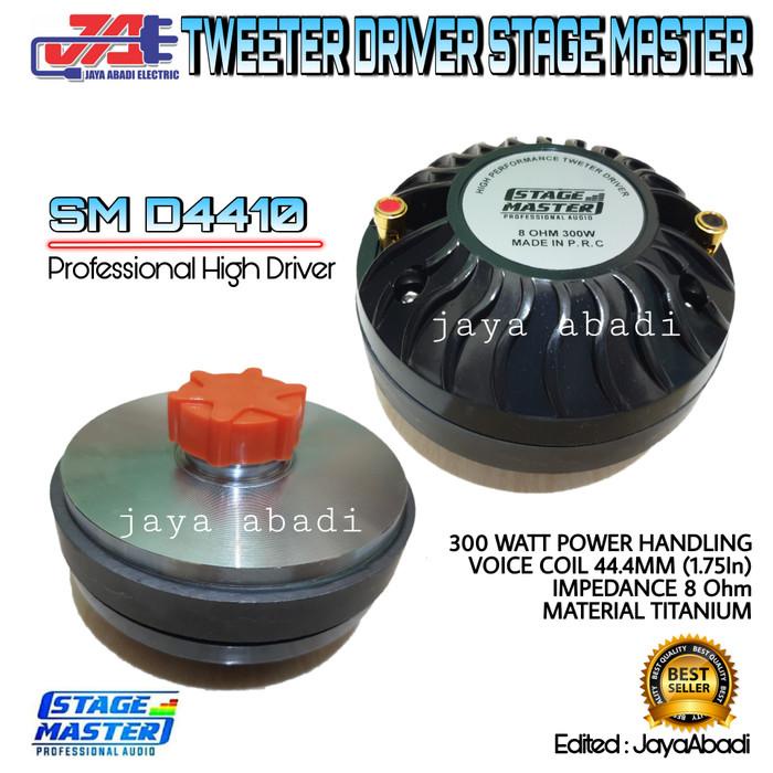 TWEETER DRIVER STAGE MASTER SM D4410 ORI