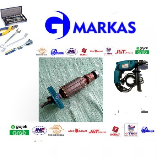 Armature Angker Makita HP1500 Original ASLI Mesin Bor Makita