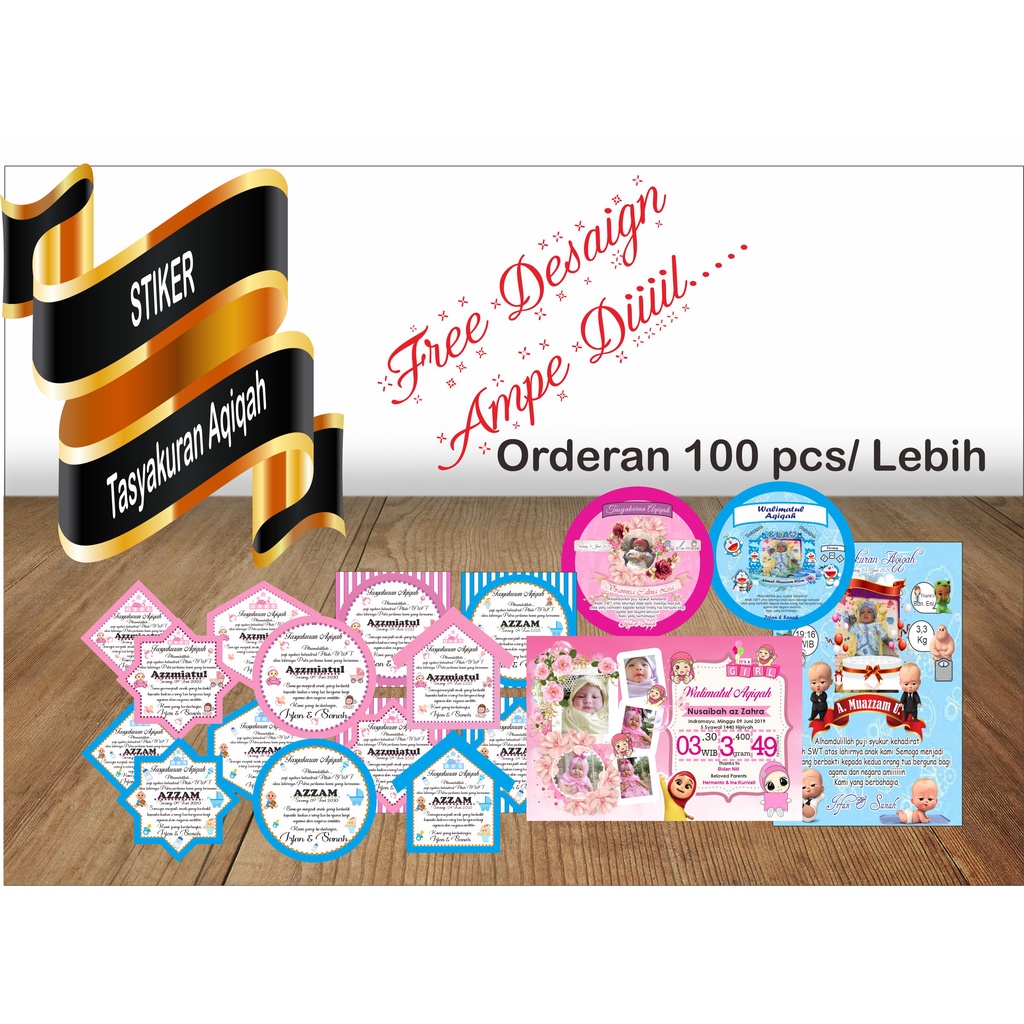 

Stiker Aqiqah/ Stiker Aqiqah Bayi/ Stiker Aqiqah Bayi Nasi Kotak/ Stiker Aqiqah Tasyakuran/ Stiker Aqiqah Box Nasi/ Stiker Aqiqah Murah/ Stiker Aqiqahan/ Stiker Akikah