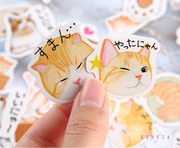 Kotak Lucu Stiker Kawaii Scrapbook Stationery Seri Masa Perempuan