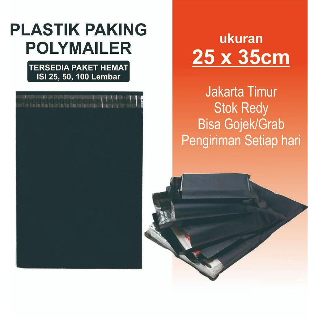 

plastik paking 25 x 35 packing online shop lem polimer polymailer jakarta timur