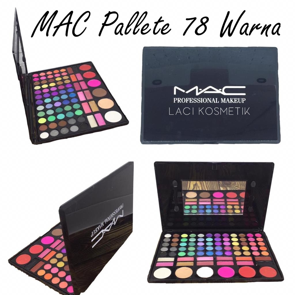 Bayar Di TempatAlat Make Up Mac Pallete Pallet Palet 78 Warna 78