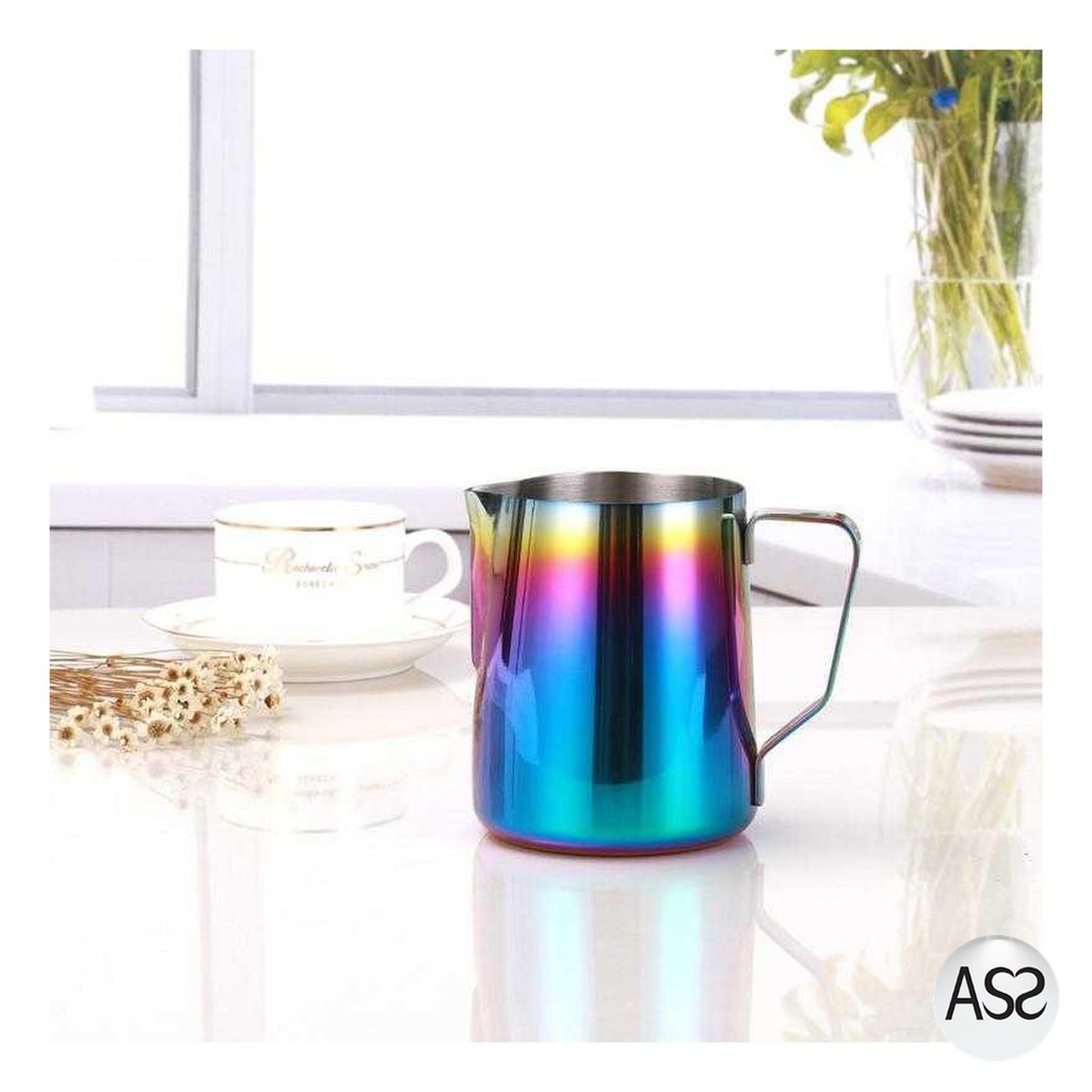 ASS Shop - OneTwoCup Gelas Pitcher Kopi Espresso Rainbow Stainless - BB0048